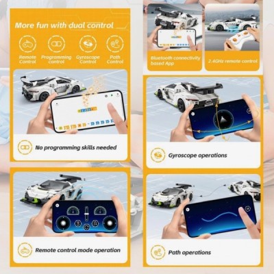 CADA: FANTASMA RACE CAR APP + RC 322 PZAS Radiocontrol Radio Control