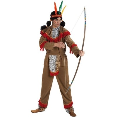 DISFRAZ  INDIO ADULTO TALLA M/L