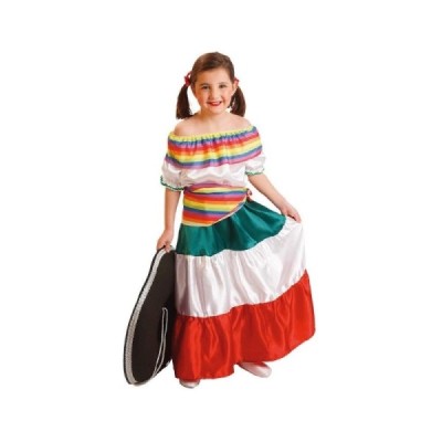 DISFRAZ MEJICANA 3/5 AÑOS