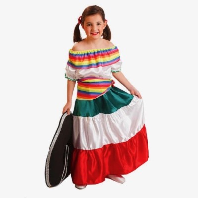 DISFRAZ MEJICANA 6/7 AÑOS