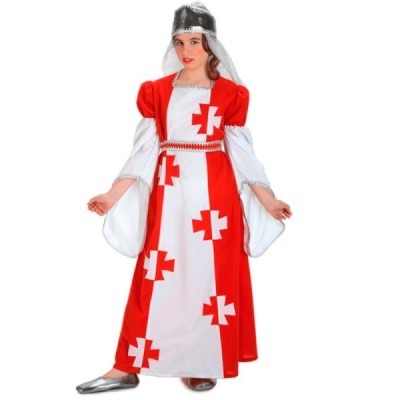 DISFRAZ MEDIEVAL CRUZ 5-7 AÑOS