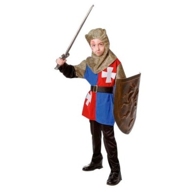 DISFRAZ MEDIEVAL AZUL 9-11 AÑOS