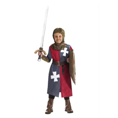 DISFRAZ MEDIEVAL GRIS   6/7 AÑOS