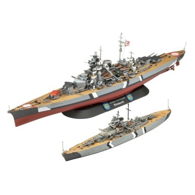 Maqueta The Legendary Bismarck (1:700 & 1:1200) Revell