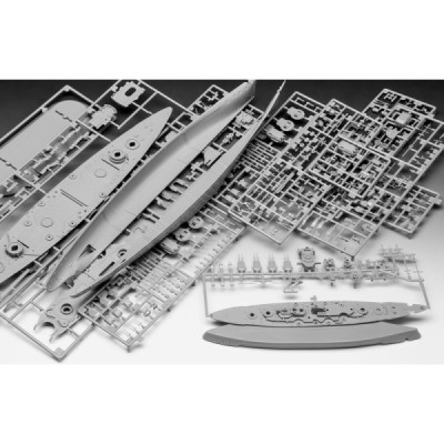 Maqueta The Legendary Bismarck (1:700 & 1:1200) Revell