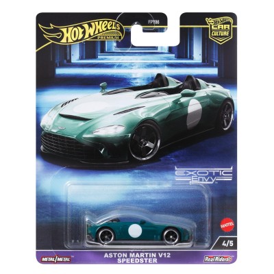 Hot Wheels Premium Car Culture Aston Martin V12 Speedster, escala 1:64
