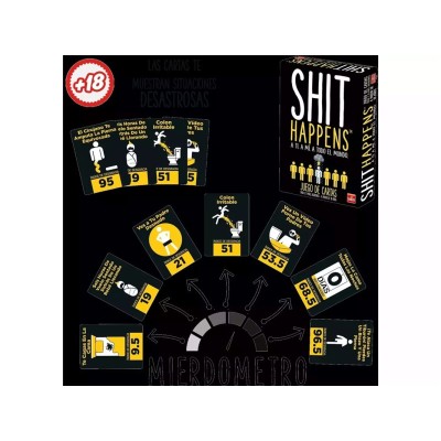 Juego de Cartas SHIT HAPPENS