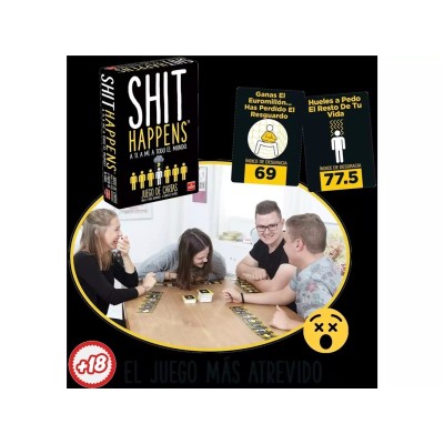 Juego de Cartas SHIT HAPPENS