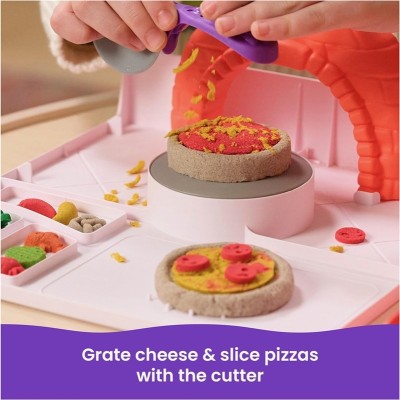 Kinetic Sand Squish Pizza