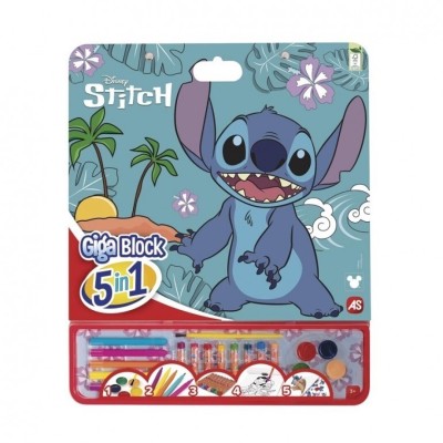 ACTIVIDADES GIGA BLOCK 5 EN 1 STITCH