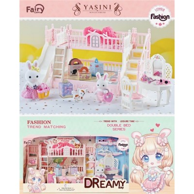 HABITACION Litera Tobogán CONEJITOS BAY DREAMY