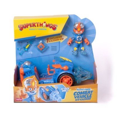 SUPERTHINGS KAZOOM POWER - Combat Vehicle Kid Kazo
