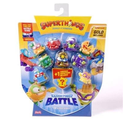 SUPERTHINGS KAZOOM POWER BATTLE - Pack de 10