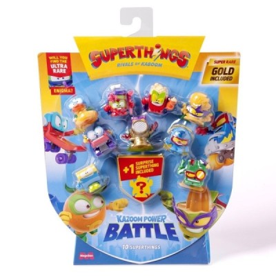 SUPERTHINGS KAZOOM POWER BATTLE - Pack de 10