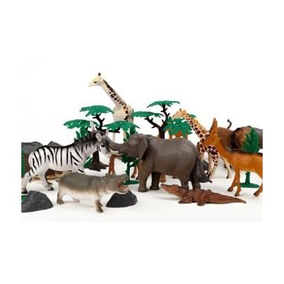 SET DE 30 PIEZAS ANIMALES SALVAJES