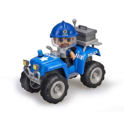 Pinypon Action. Quad con Policía