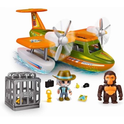 Pinypon Action Wild. Hidroavión