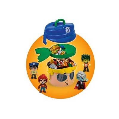 Pinypon Action. Contenedor Policía y Monstruos.