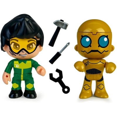 Pinypon Action. 2 Figuras. Robot y Mecánico