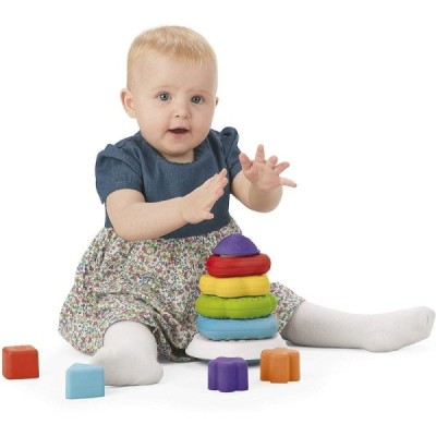 2 EN 1 PIRÁMIDE DE ANILLOS CHICCO