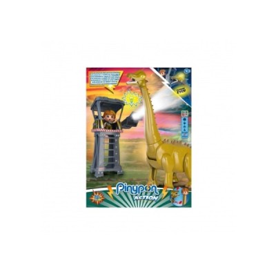 Pinypon Action Diplodocus & Torre de Vigilancia
