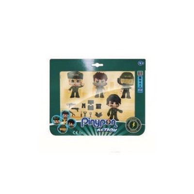 Pinypon Action Fuerzas Especiales - Pack 4 figuras