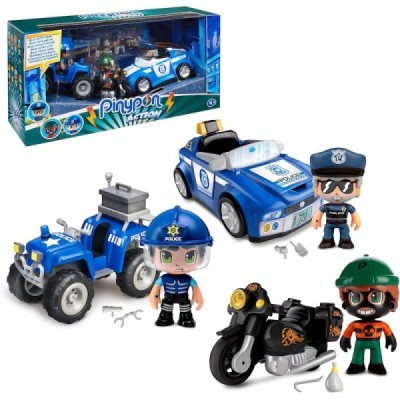 Pinypon Action Pack 3 Vehículos