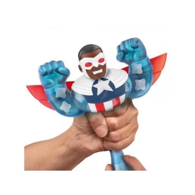 FIGURA CAPITAN AMERICA MARVEL HÉROES GOO JIT ZU