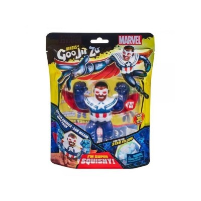 FIGURA CAPITAN AMERICA MARVEL HÉROES GOO JIT ZU