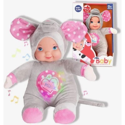 Muñeco Baby Sunki 35 cm. Luz y Sonido. Ratón Reig