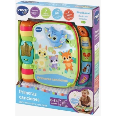 Primeras canciones Libro interactivo para bebés VTECH