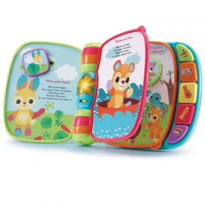 Primeras canciones Libro interactivo para bebés VTECH