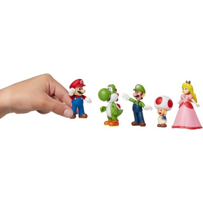 PACK 5 FIGURAS DE 6 CM SUPER MARIO