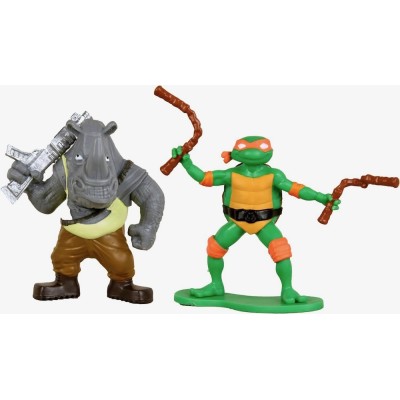 Tortugas Ninja Mini, Mikey vs Rocksteady