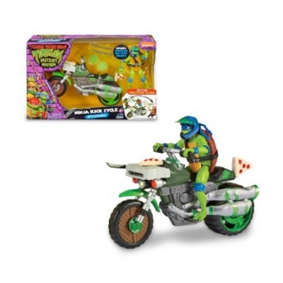 Tortugas Ninja Vehiculo c. Figura Leonardo