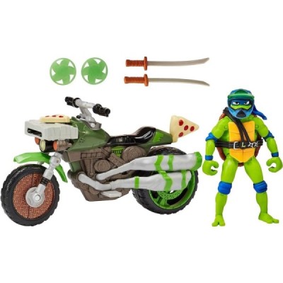 Tortugas Ninja Vehiculo c. Figura Leonardo
