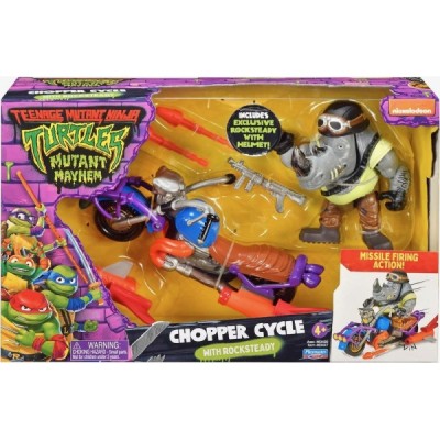 Tortugas Ninja Vehiculo c. Figura, Rocksteady