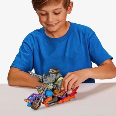 Tortugas Ninja Vehiculo c. Figura, Rocksteady
