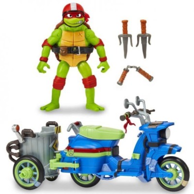 Tortugas Ninja Vehiculo c. Figura, Raphael