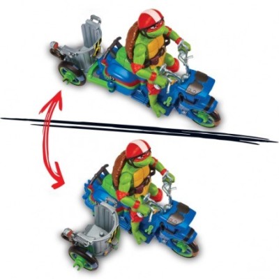 Tortugas Ninja Vehiculo c. Figura, Raphael