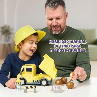 Bluey Camión Volquete con figura -Dump Truck