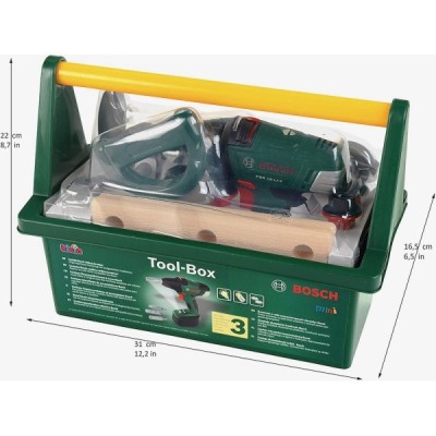 Bosch caja herramientas con atornillador eléctrico