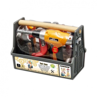 CAJA DE HERRAMIENTAS CON ASA Y 22 Pzas.