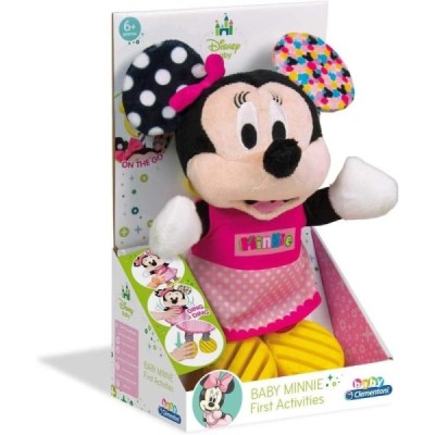 Baby Minnie Peluche Texturas CLEMENTONI