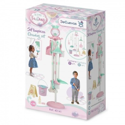 OCEAN FANTASY, Set de limpieza con 12 accesorios