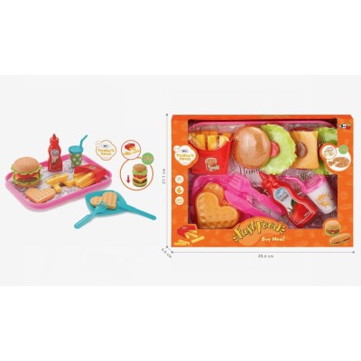 Set HAMBURGUESAS CON BANDEJA