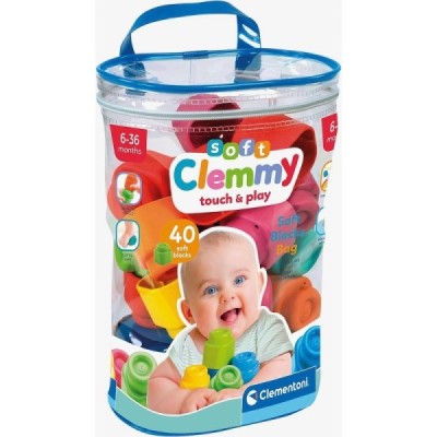 Soft Clemmy Bolsa 40 Piezas CLEMENTONI
