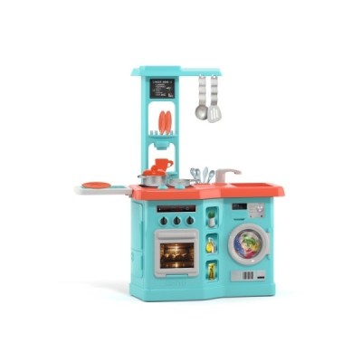 Moltó- COCINA CON PLANCHADOR AZUL