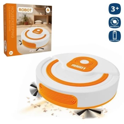 ROBOT ASPIRADOR ELÉCTRICO JUGUETE 17,30 X 4,90 CM