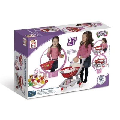MI PRIMER CARRITO SUPERMERCADO 2EN 1